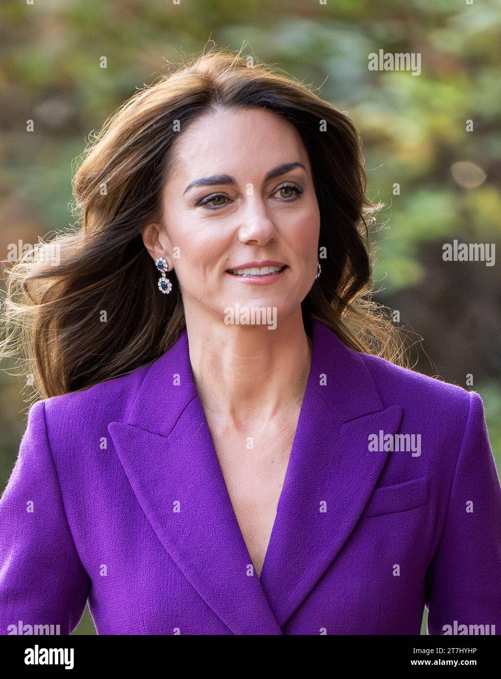 Londres, Angleterre. ROYAUME-UNI. 15 novembre 2023. Catherine, Princesse de Galles arrive au Symposium national Shaping US au Design Museum Credit : Anwar Hussein/Alamy Live News Banque D'Images