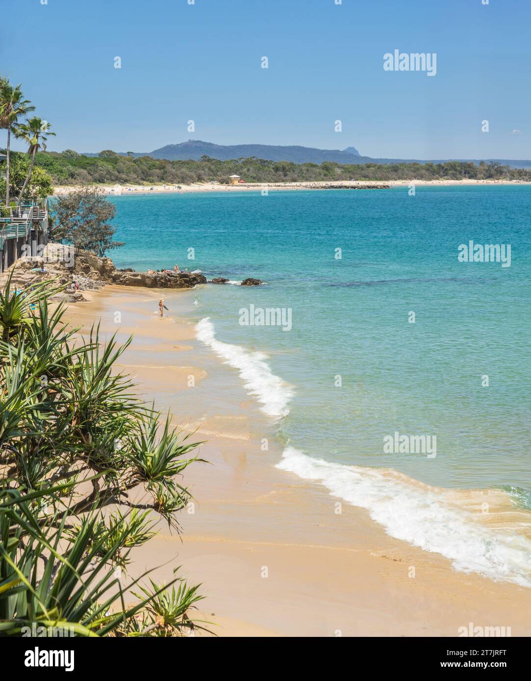 Plage de Noosa Heads dans le Queensland Australie Banque D'Images