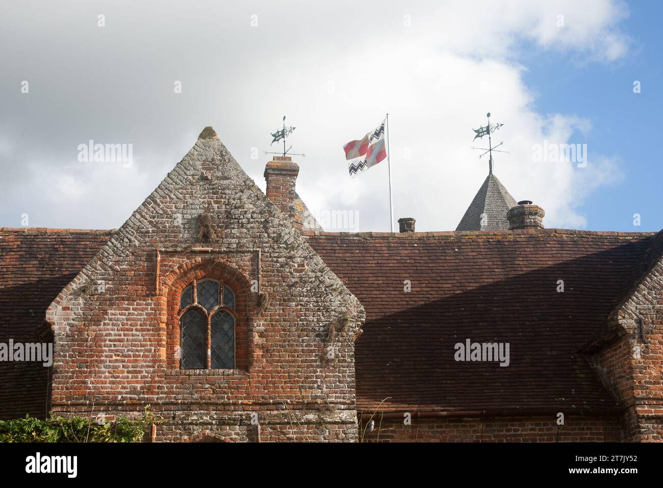 Les Jardins de Sissinghurst Banque D'Images