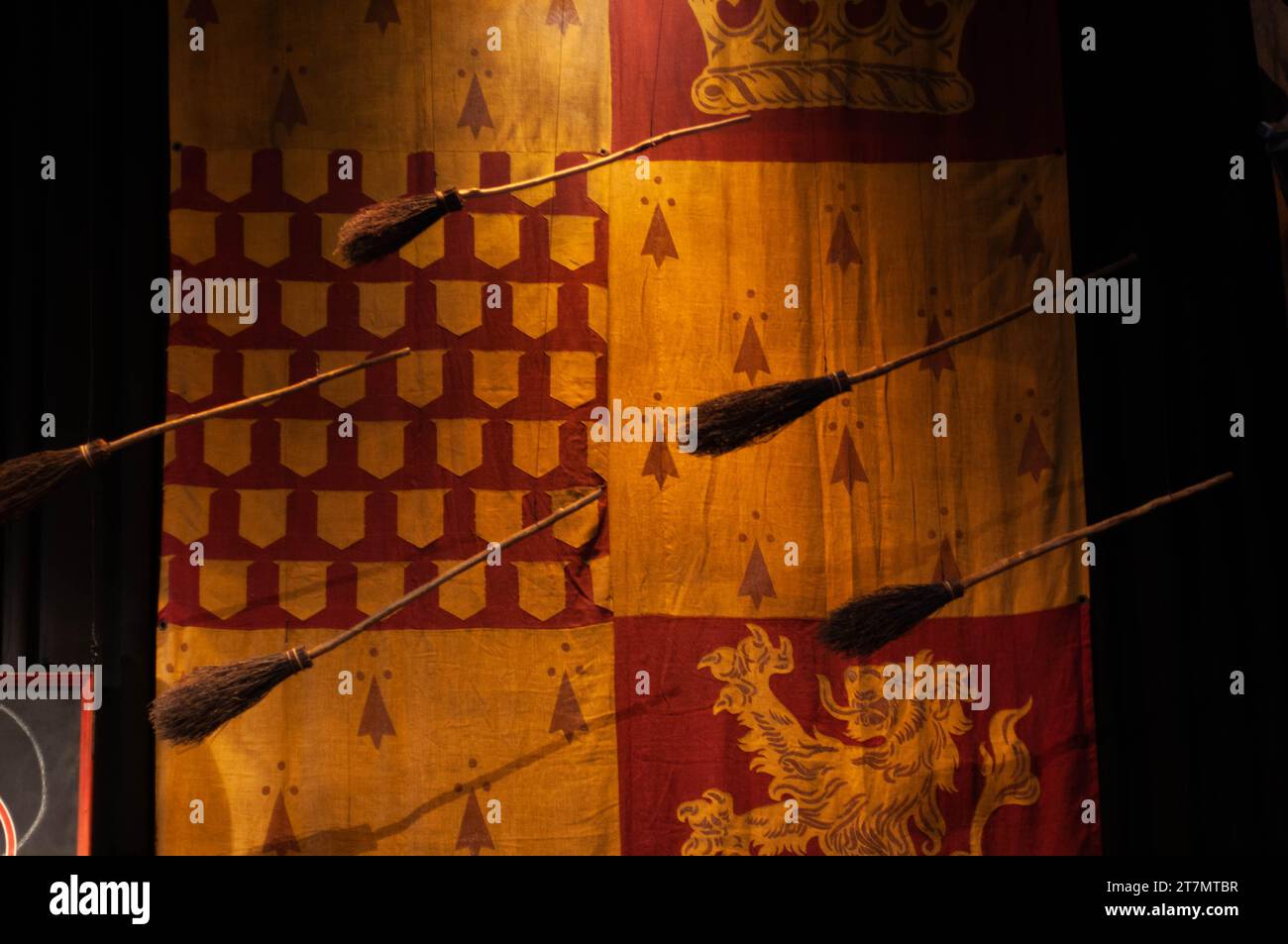Accessoires du film original Harry Potter Banque D'Images
