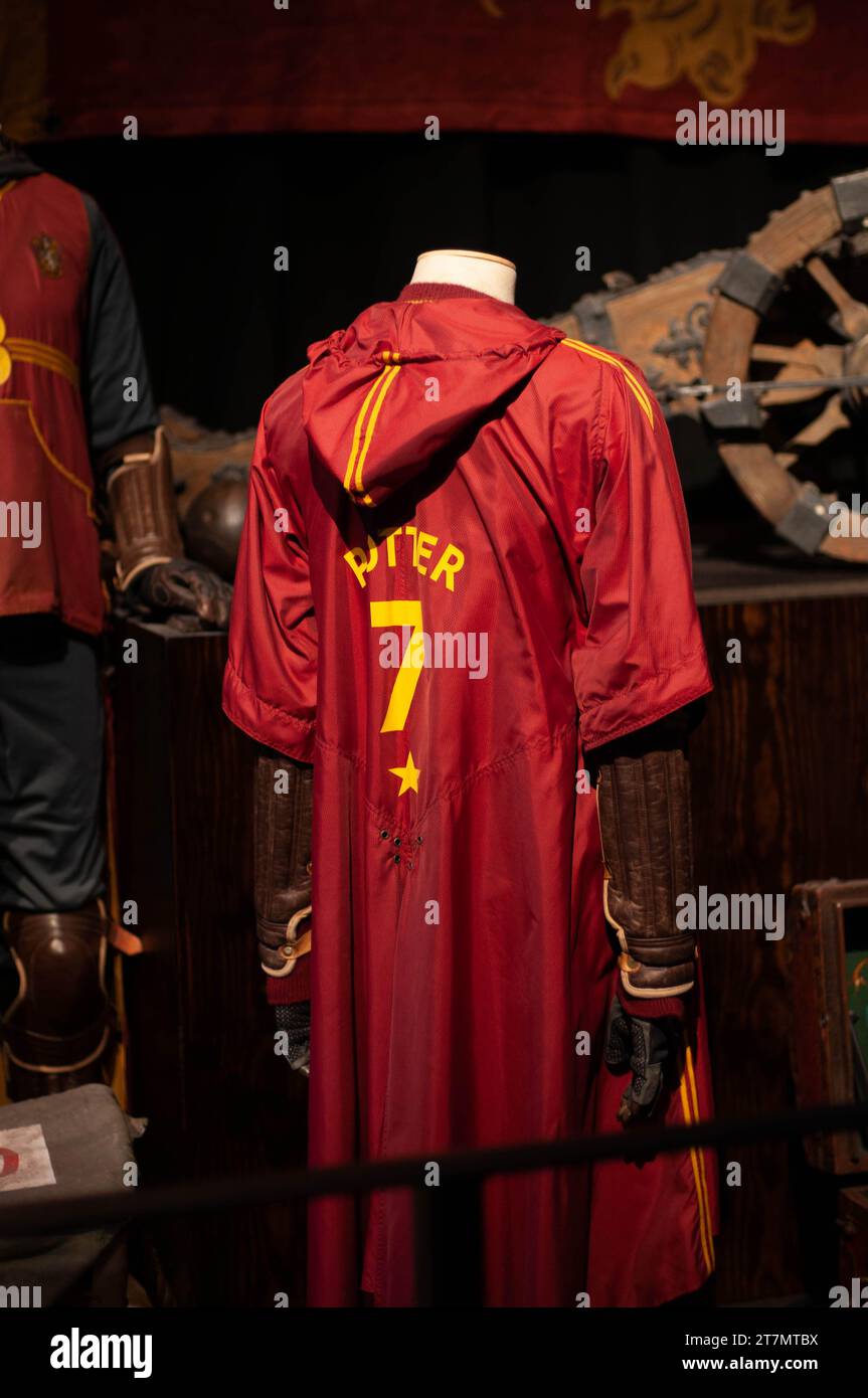 Accessoires du film original Harry Potter Banque D'Images