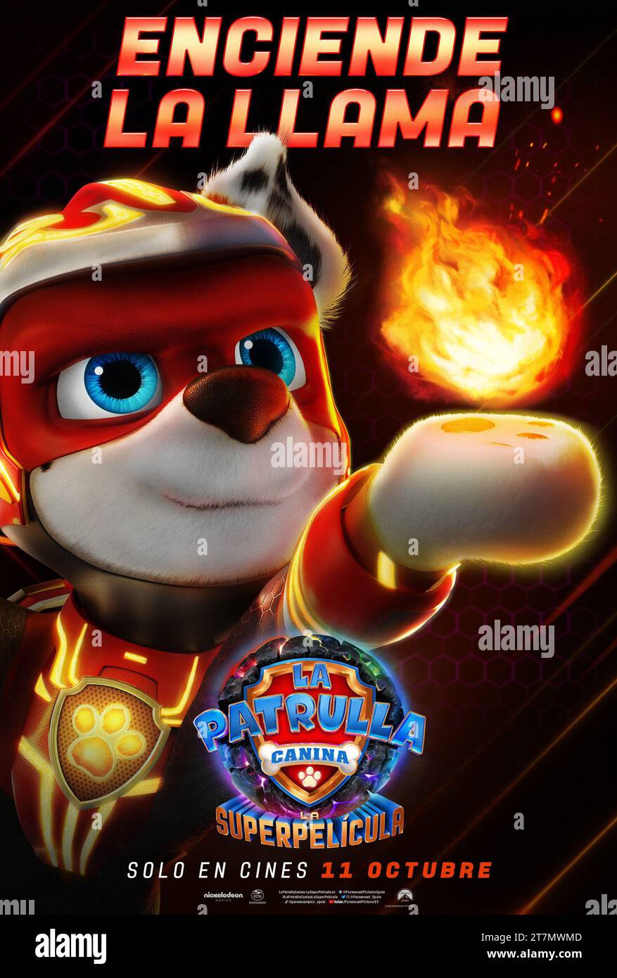 PAW PATROL : LE FILM PUISSANT (2023), RÉALISÉ PAR CAL BRUNKER. Crédit : Nickelodeon animation Studios Nickelodeon Movies Paramount animation Paramount Pictures Spin Master Entertainment / Album Banque D'Images
