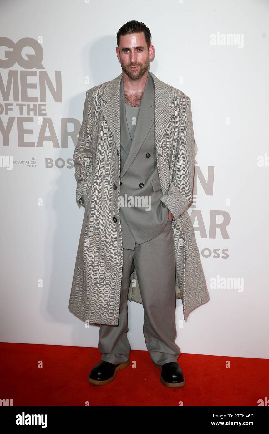 Londres, Royaume-Uni. 15 novembre 2023. Oliver Jackson-Cohen assiste aux GQ Men of the Year Awards 2023 au Royal Opera House de Londres, en Angleterre. (Photo Fred Duval/SOPA Images/Sipa USA) crédit : SIPA USA/Alamy Live News Banque D'Images