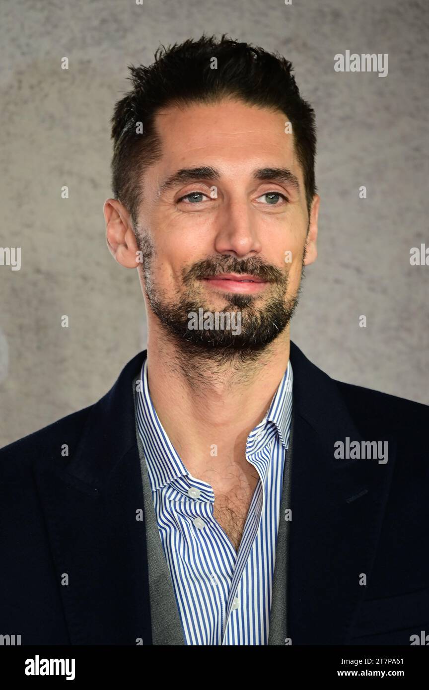 Londres, Royaume-Uni. 16 novembre 2023. Hugo Taylor assiste à la première Napoleon UK à Odeon Luxe Leicester Square, Londres, Royaume-Uni. Crédit : Voir Li/Picture Capital/Alamy Live News Banque D'Images