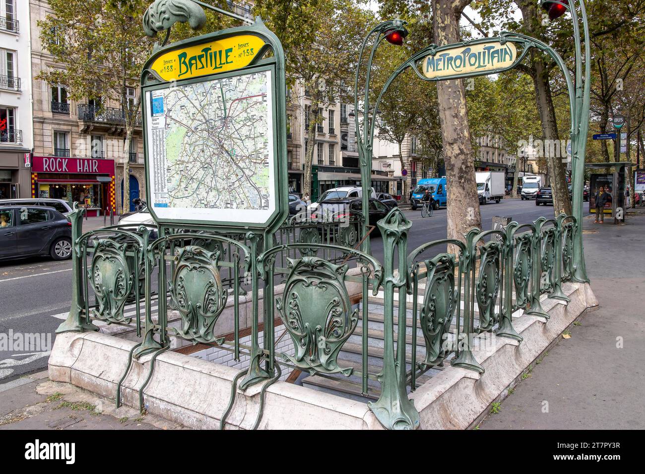 Bastille metro Banque de photographies et d’images à haute résolution ...