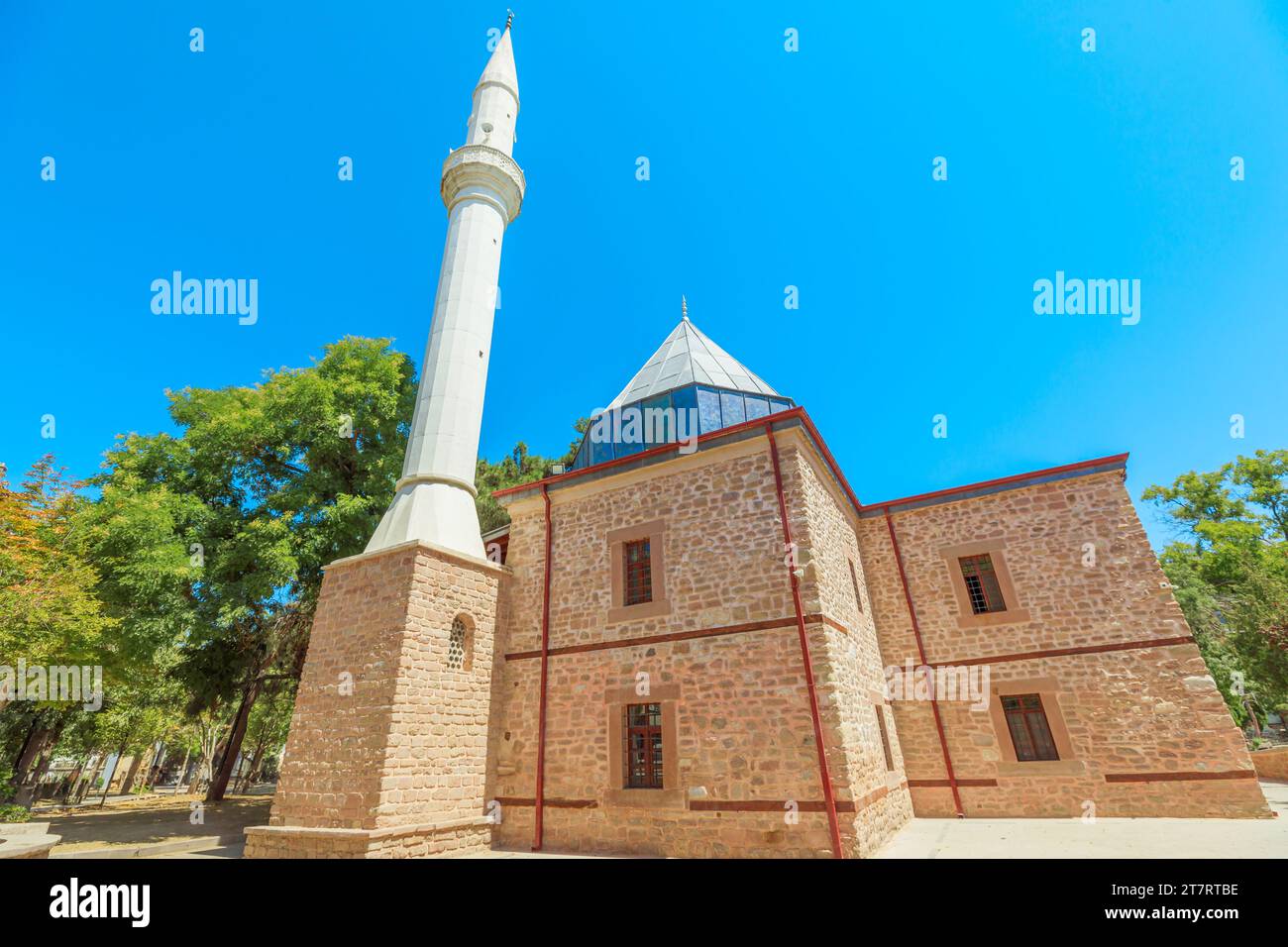 Mosquée Shams Tabrizi et tombe à Konya, Turquie, site spirituel important. C'est le lieu de repos des estimés Shams, le mentor qui a initié Banque D'Images
