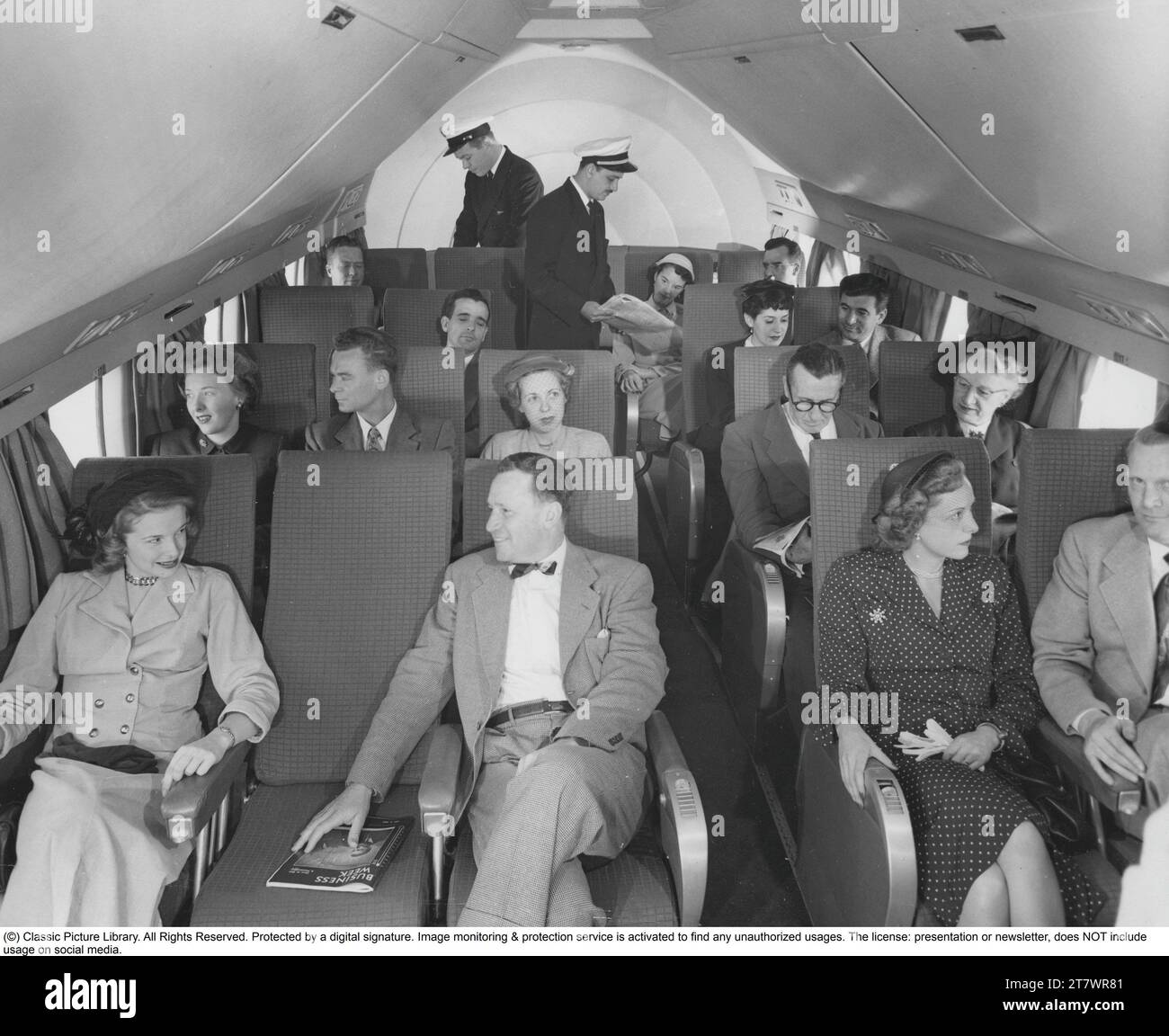 Avion De Passagers Des Ann es 1950 Banque De Photographies Et D images avion-de-passagers-des-ann-es-1950-banque-de-photographies-et-d-images