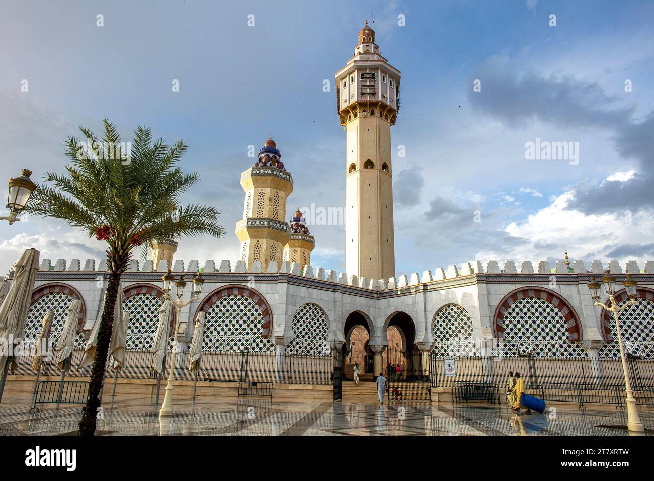 La Grande Mosquée de Touba, Sénégal, Afrique de l'Ouest, Afrique Banque D'Images
