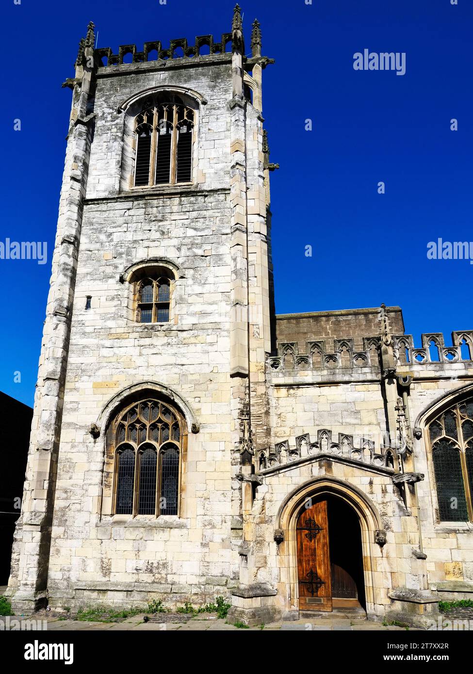 St. Martin le Grand Church on Coney Street, York, Yorkshire, Angleterre, Royaume-Uni, Europe Banque D'Images
