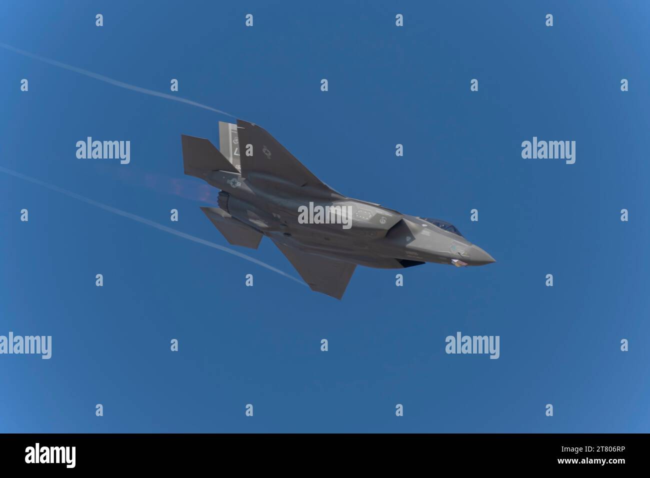 F-35 Lightning II au Dubai Air Show 2023 à Dubaï, Émirats arabes Unis Banque D'Images