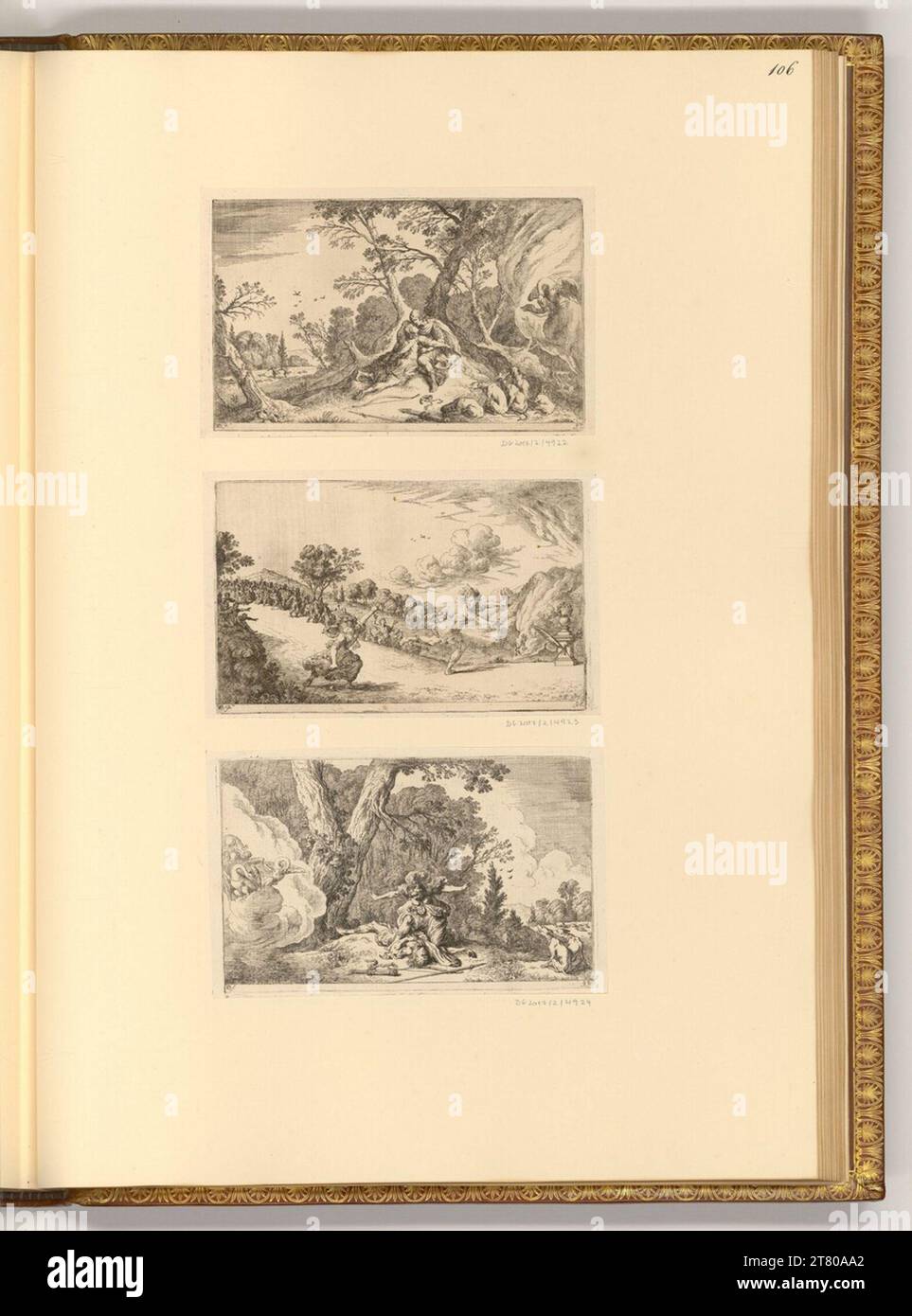 Johann Wilhelm Baur (Ausführende r Künstler in) les métamorphoses (illustration du livre). gravure 1641, 1641 Banque D'Images