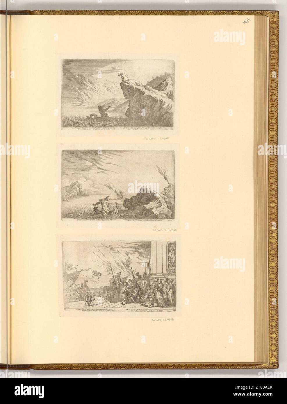 Johann Wilhelm Baur (Ausführende r Künstler in) les métamorphoses (illustration du livre). gravure 1641, 1641 Banque D'Images