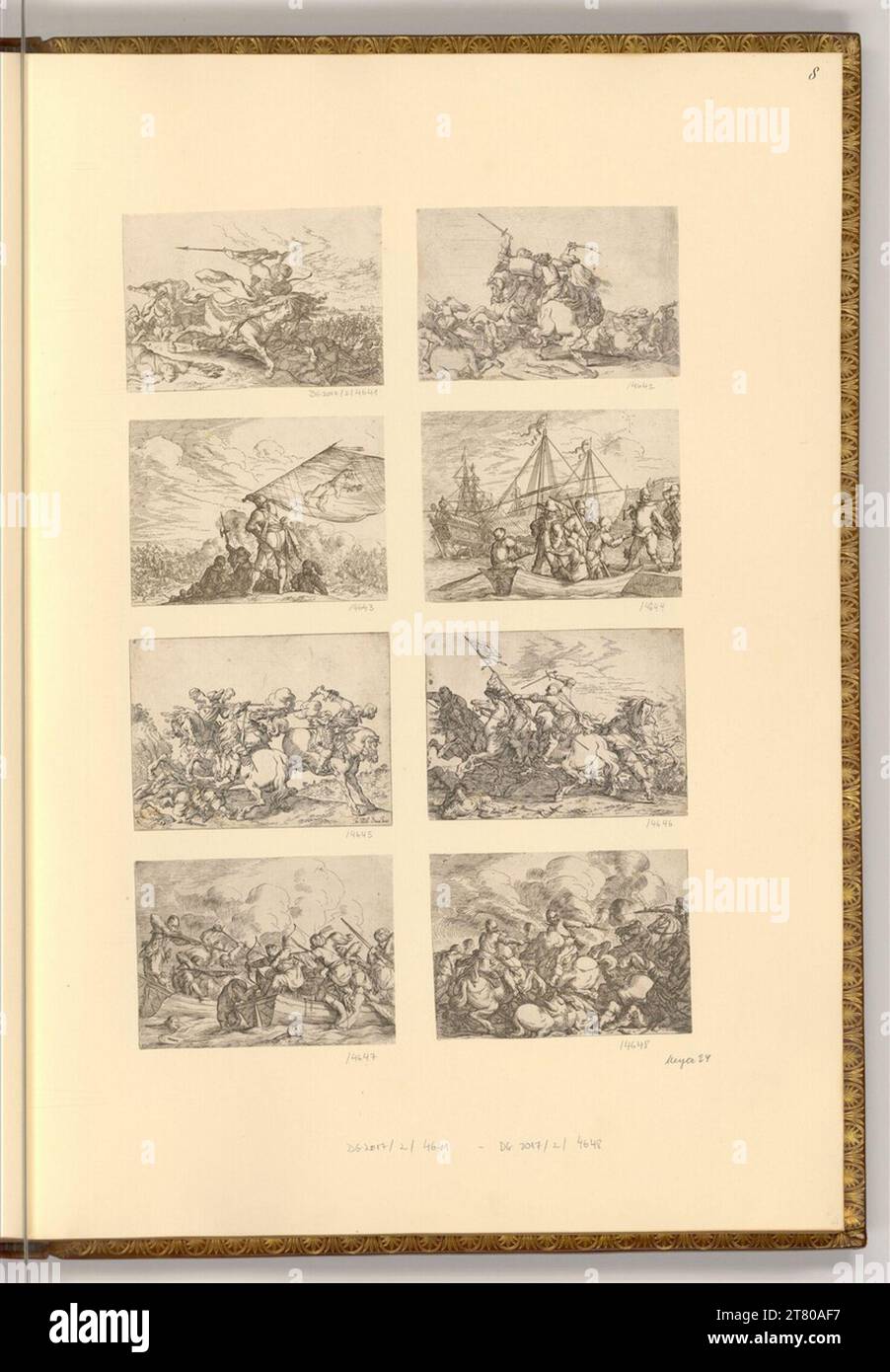 Johann Wilhelm Baur (Ausführende r Künstler in) exposition de combat. gravure 1635, 1635 Banque D'Images