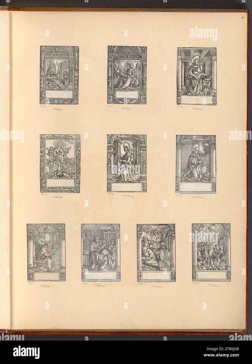 Hans Springinklee le jardin de l'âme. Gravure sur bois 1518, 1518 Banque D'Images