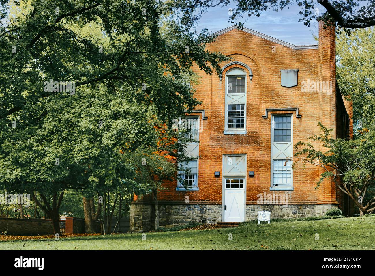 St. Campus du John's College, Annapolis, Maryland. Créé en 1696 et est l'un des plus anciens collèges aux États-Unis Banque D'Images