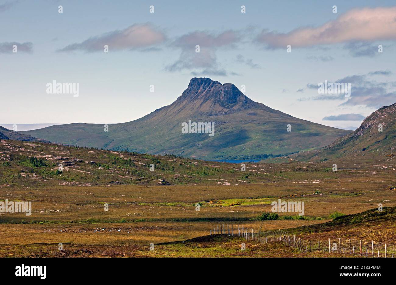 STAC Pollaidh, Wester Ross, Scottish Highlands, Royaume-Uni. Banque D'Images