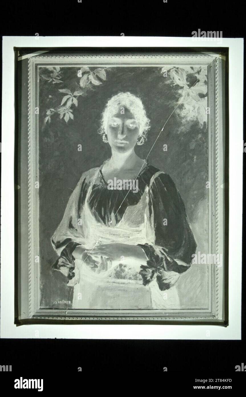 Johann Victor Krämer reproduction de la peinture 'italienne'. Loud 1892, 1892 Banque D'Images