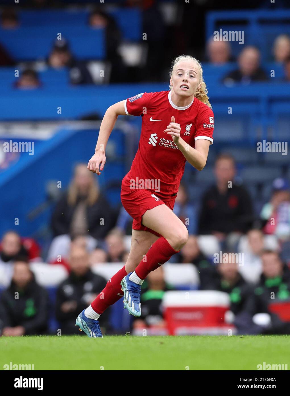 Londres, Royaume-Uni. 18 novembre 2023. Lors du match de la FA Women's Super League à Stamford Bridge, Londres. Le crédit photo devrait se lire : David Klein/Sportimage crédit : Sportimage Ltd/Alamy Live News Banque D'Images