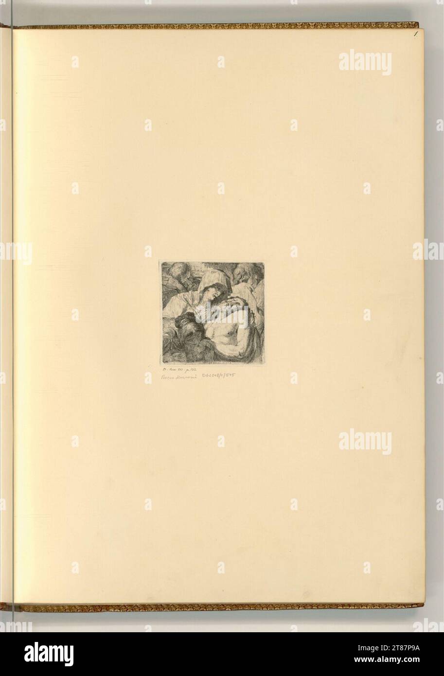Rocco Marconi (graveur) Printemps Christ. Graphiques de pression 1490-1529, 1490/1529 Banque D'Images