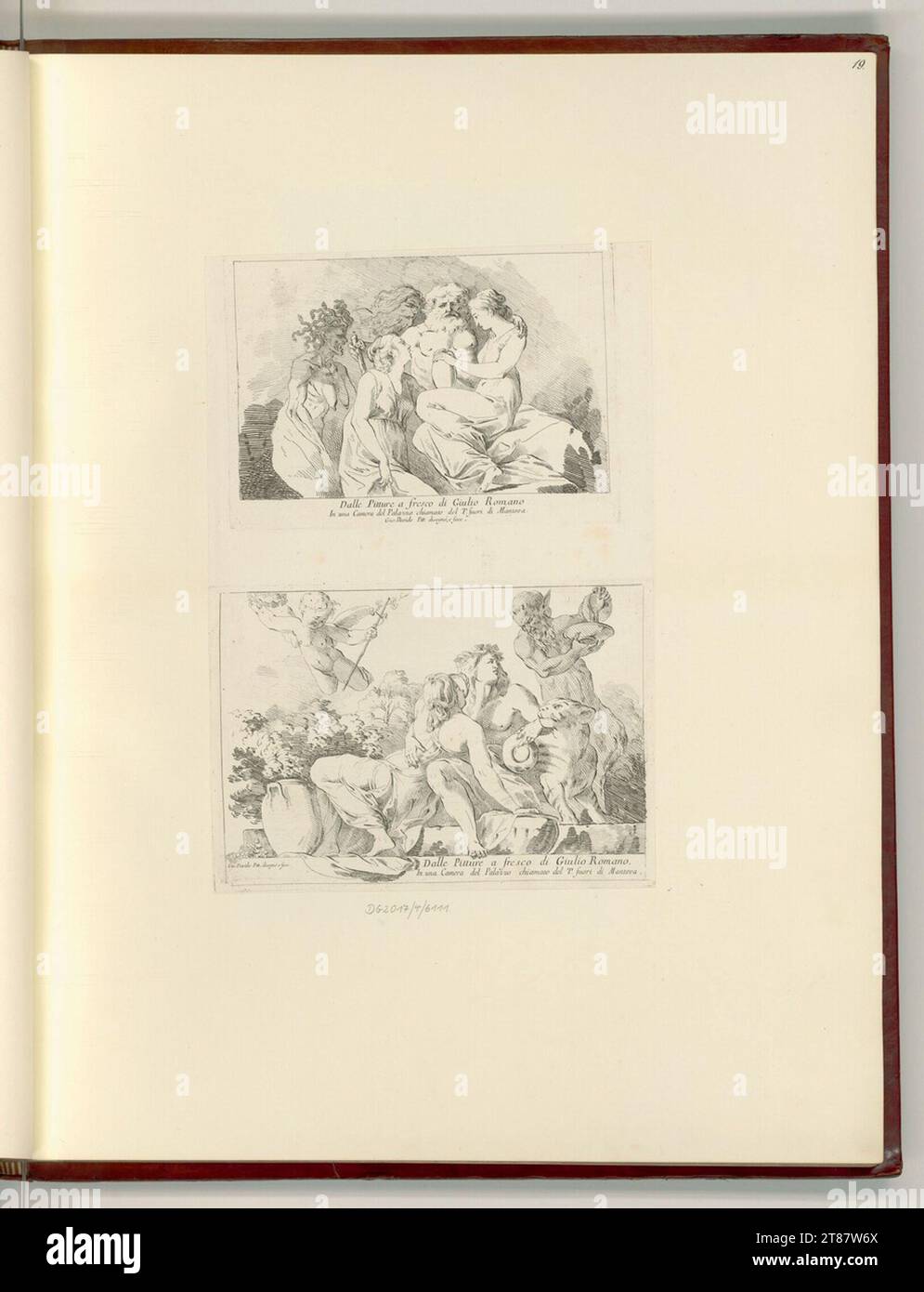 Unbestimmt (graveur) représentations mythologiques. gravure 1650-1800, 1650/1800 Banque D'Images