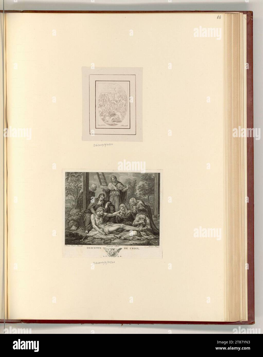 Johann Nepomuk Strixner (Lithographie in) acceptation croisée. Lithographie ; gravure sur cuivre, gravure 1770-1855, 1770/1855 Banque D'Images
