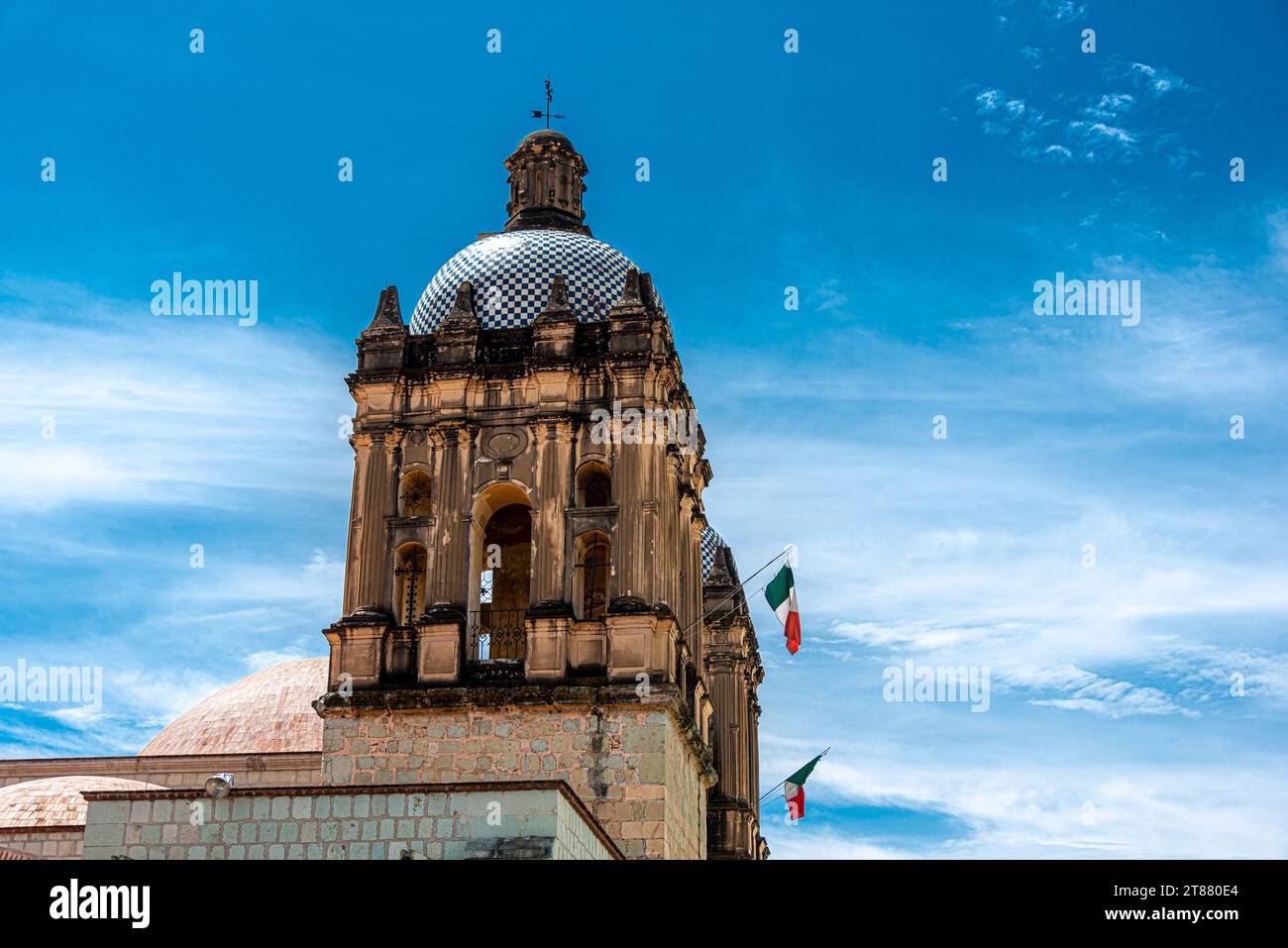 L'église de Santo Domingo, Oaxaca, Mexique Banque D'Images