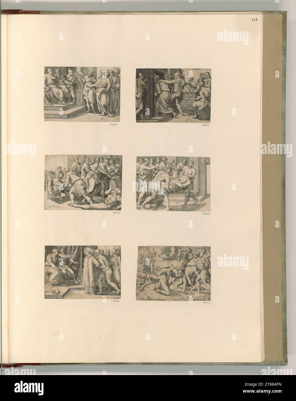 Unbestimmt (graveur) scènes du Nouveau Testament. gravure 1650-1800, 1650/1800 Banque D'Images