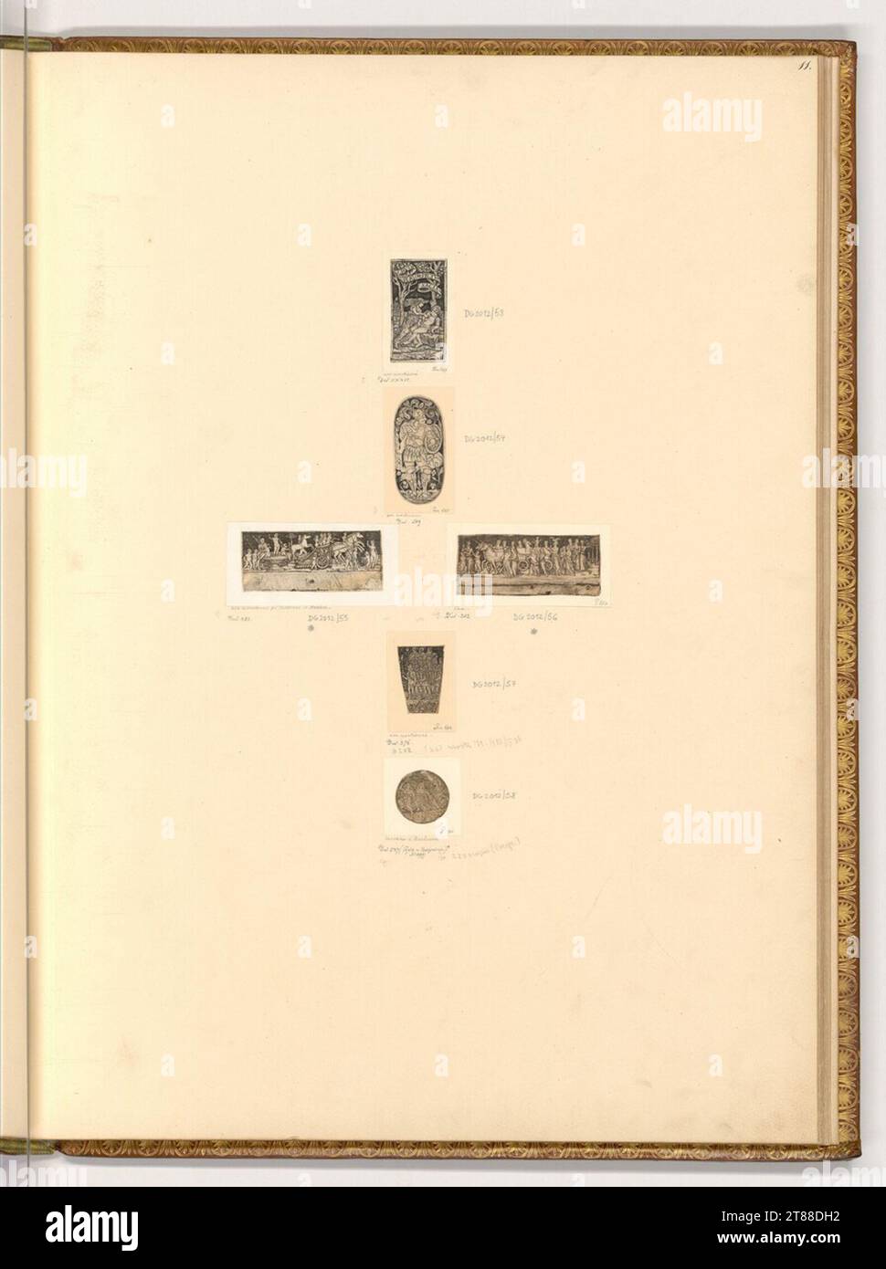 Anonym diverses représentations profanes ; Fries. Niello 15. - 16. Century Banque D'Images Anonym diverses représentations profanes ; Fries. Niello 15. - 16. Century Banque D'Images
