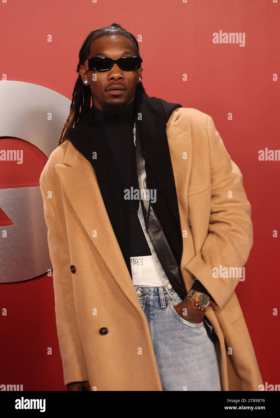 Offset participe à 2023 GQ Men of the Year au Bar Marmont le 16 novembre 2023 à Los Angeles, en Californie. Photo : crash/imageSPACE Banque D'Images