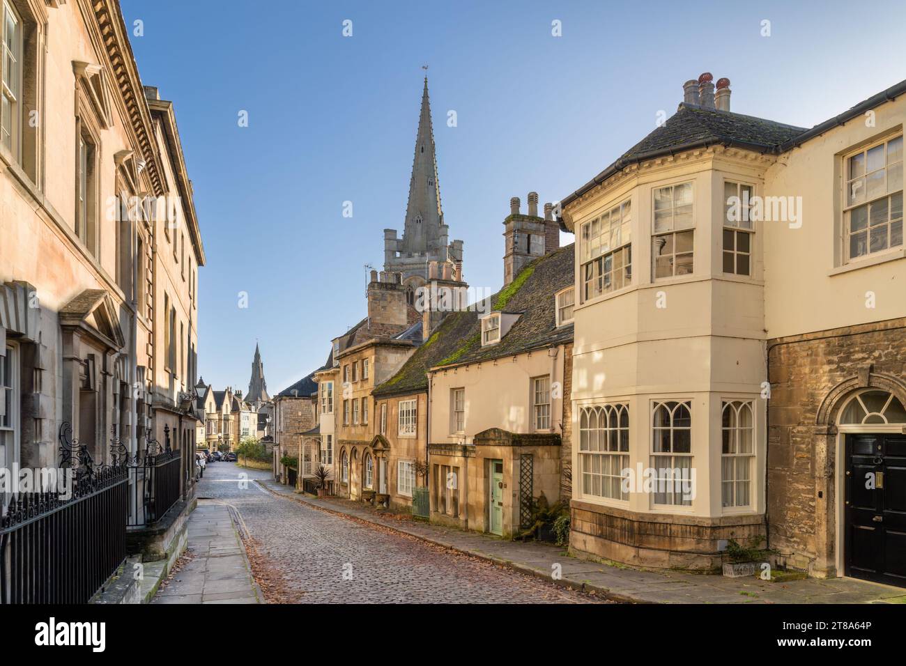 L'historique Barn Hill à Stamford Lincolnshire Banque D'Images