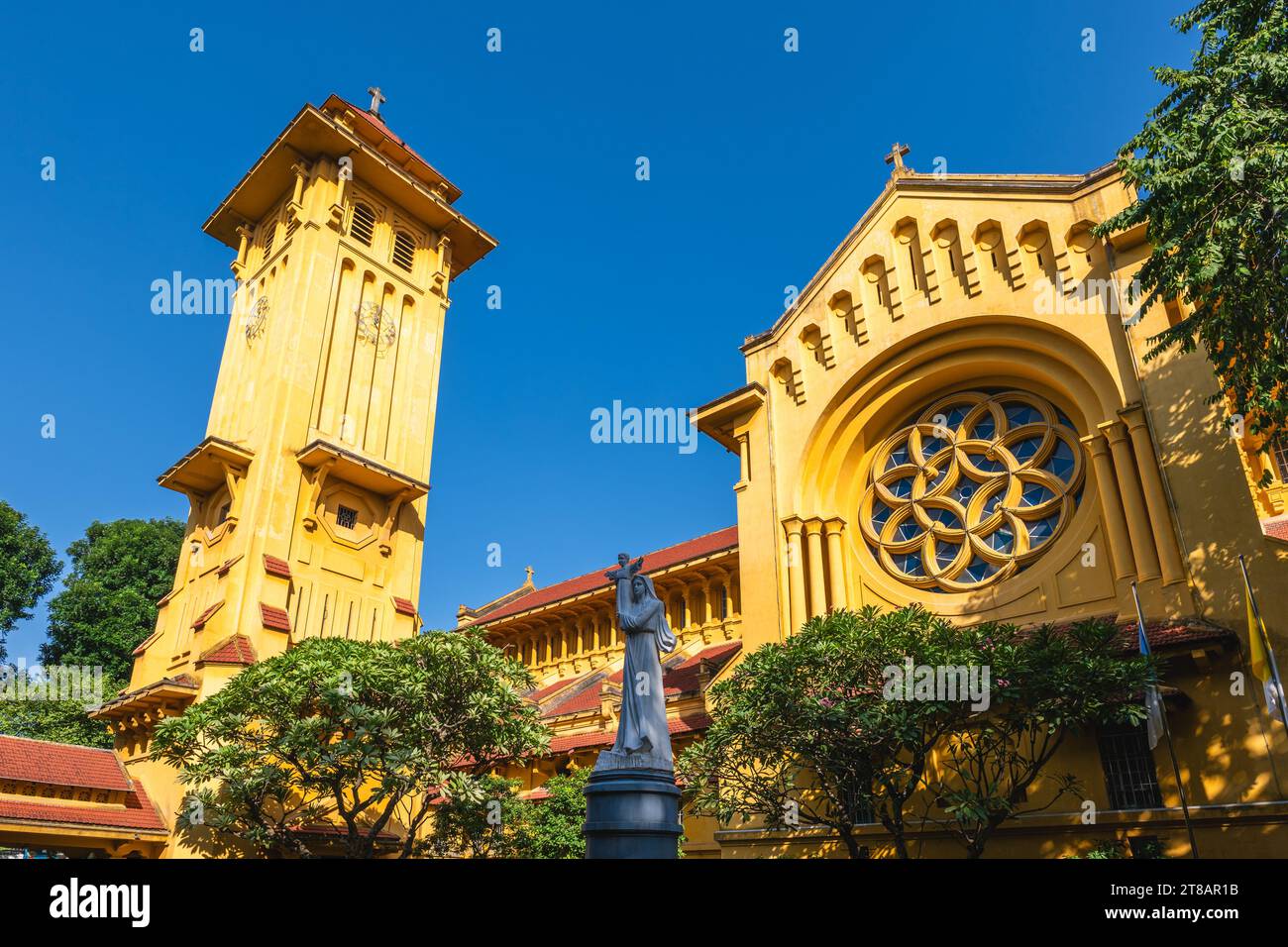 CUA bac Church, une église catholique romaine située à Hanoi, Vietnam Banque D'Images
