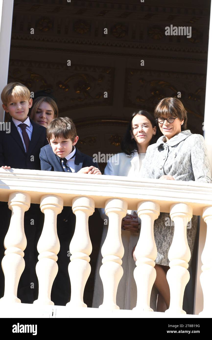 MONACO, 19 NOVEMBRE : Pauline Duruet, Princesse Stéphanie de Monaco participe à la fête nationale de Monaco 2023 le 19 novembre 2023 à Monaco, Credit : Media Pictures/Alamy Live News Banque D'Images