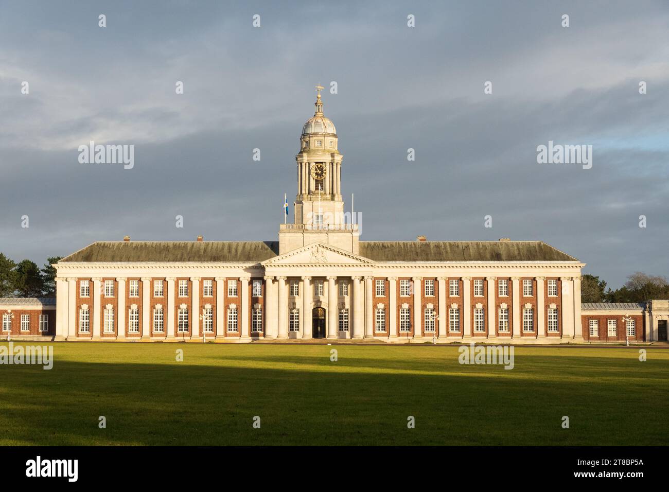 Mess des officiers du College Hall, CHOM, RAFC Cranwell. Sleaford, Lincolnshire, Angleterre. Banque D'Images