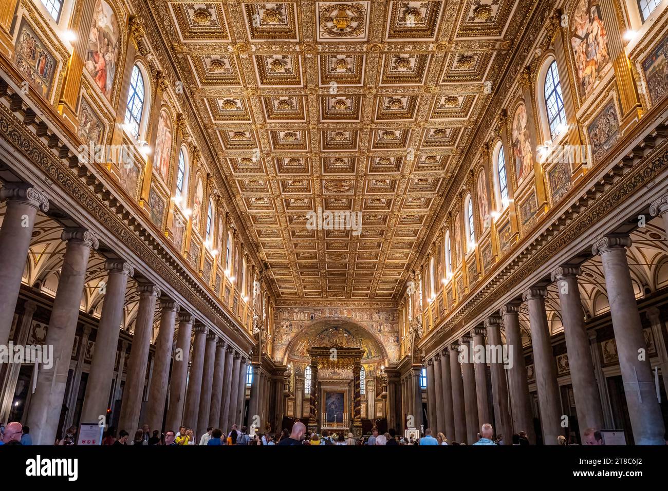 basilique-papale-de-saint-mary-major-banque-de-photographies-et-d