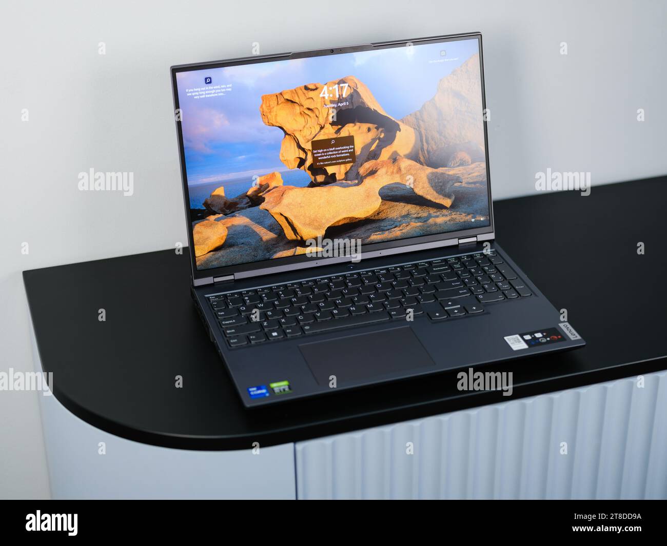 HCMC, VN - Lenovo Legion 5 pour un usage éditorial Banque D'Images