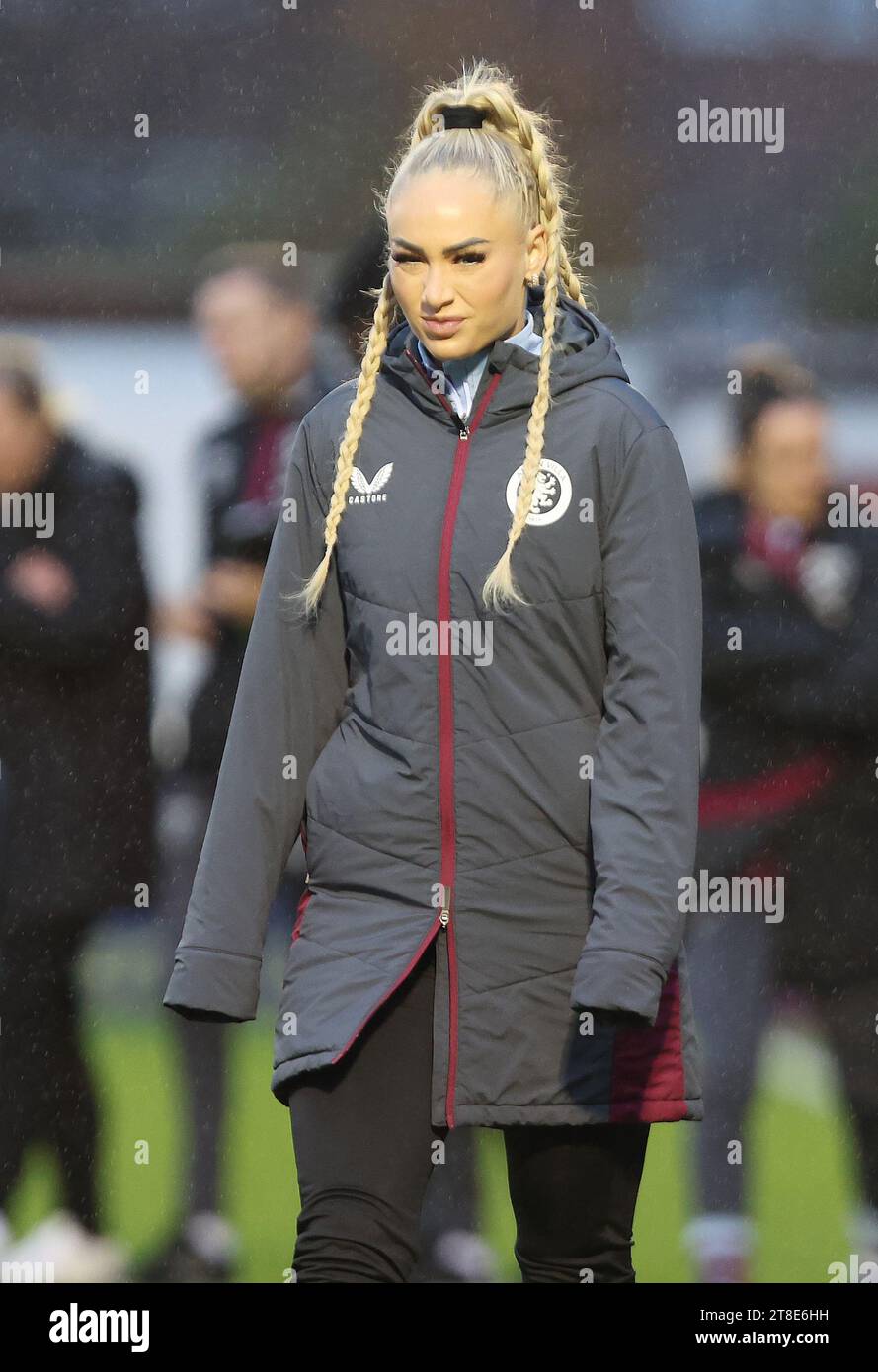 Alisha Lehmann d'Aston Villa Women lors DU match de FA WOMEn'S SUPER LEAGUE entre West Ham United Women et Aston Villa Women à Chigwell Const Banque D'Images