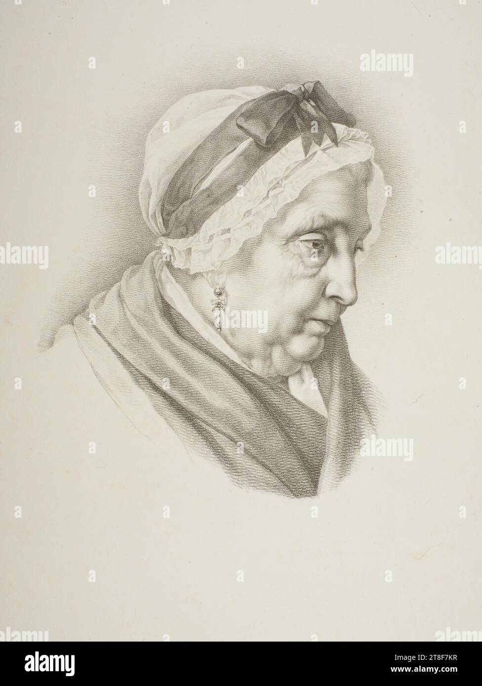 Friederike Brun (?), au plus tard en 1900, Art graphique, Lithographie, papier, couleur, encre d'imprimante, Lithographie, Printet, hauteur (format papier) 445 mm, largeur (format papier) 295 mm, Design graphique, européen Banque D'Images