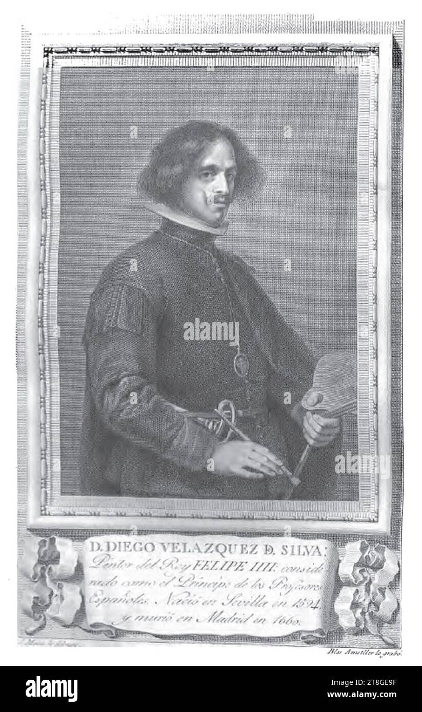 Diego Velazquez de Silva. Banque D'Images