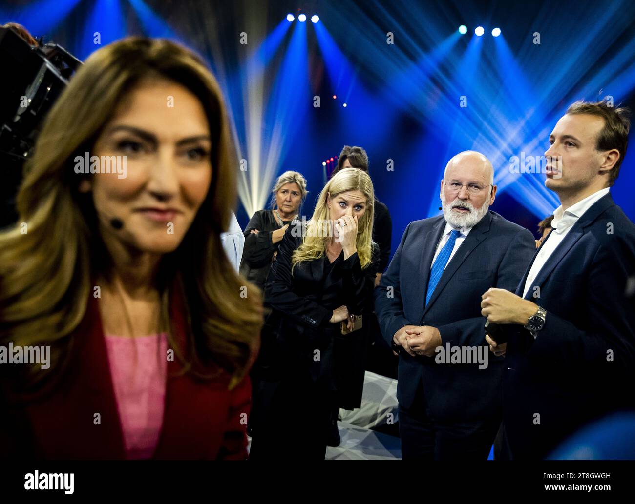 ROTTERDAM Dilan Yesilgoz (VVD) et Frans Timmermans (GroenLinks/PvdA