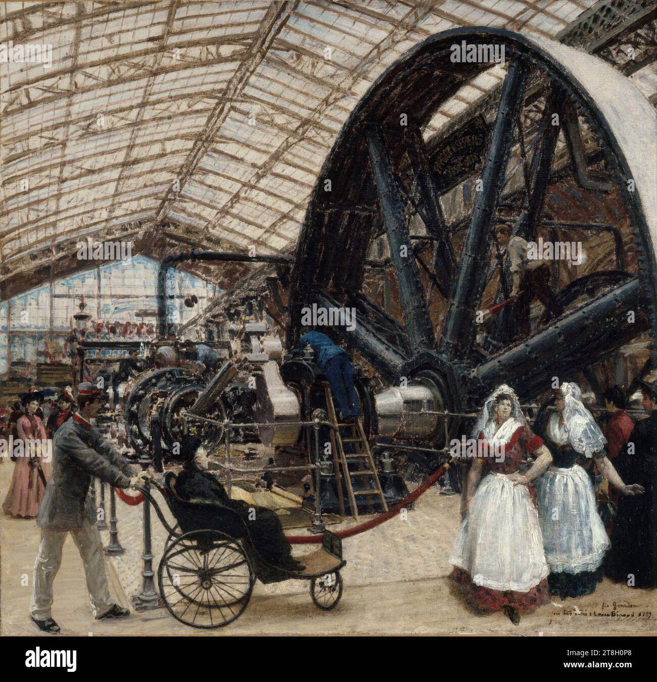 Exposition universelle 1889 machines Banque de photographies et d ...