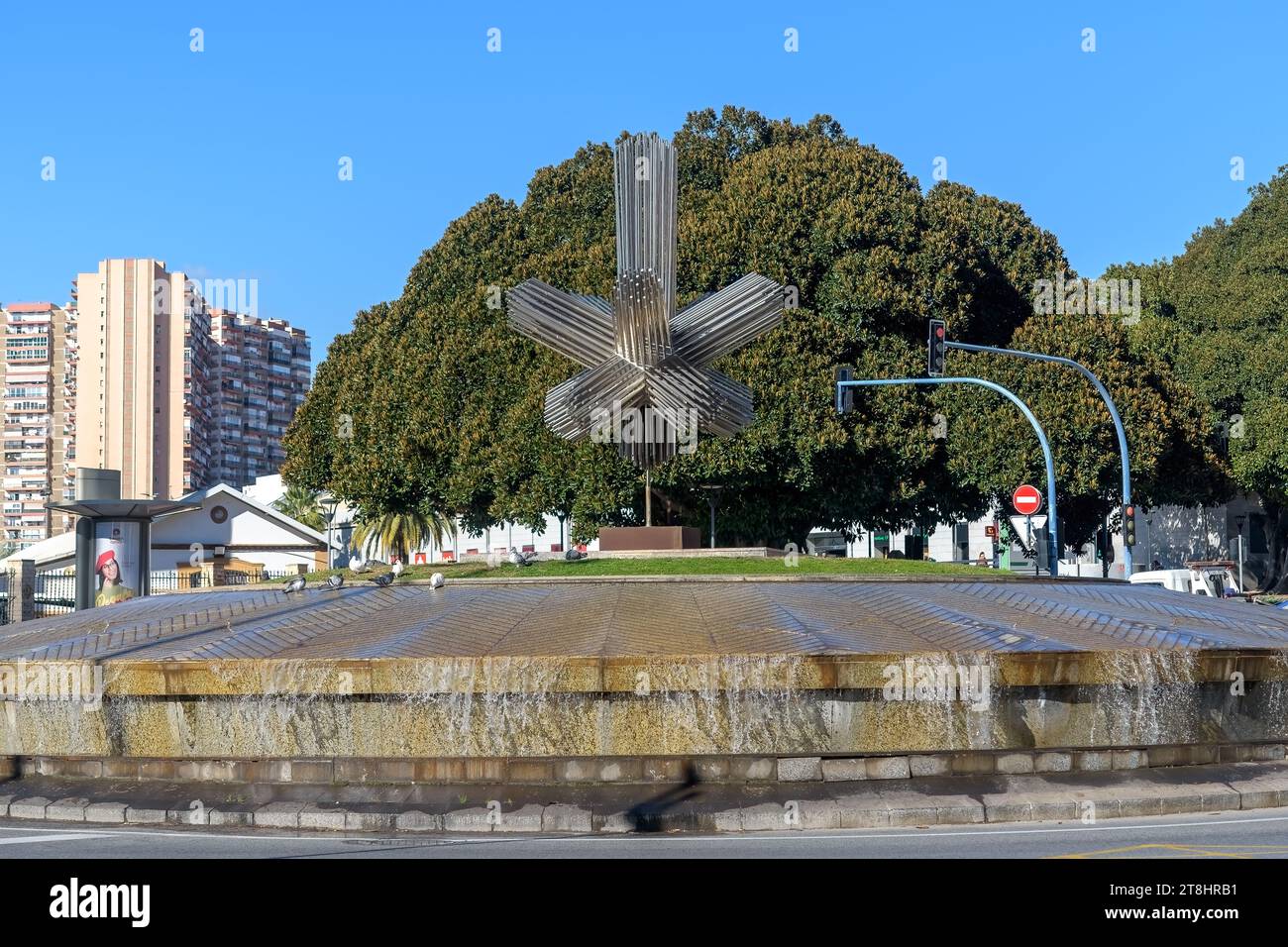 Plaza de la Estrella (place de l'étoile), ALICANTE, ESPAGNE Banque D'Images