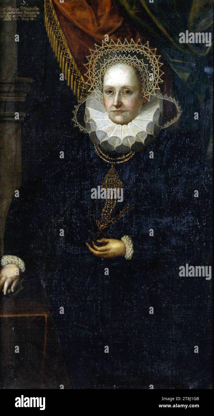 Duchesse Marie Éléonore de Clèves (1550 – 1608) Duchesse de Prusse Banque D'Images