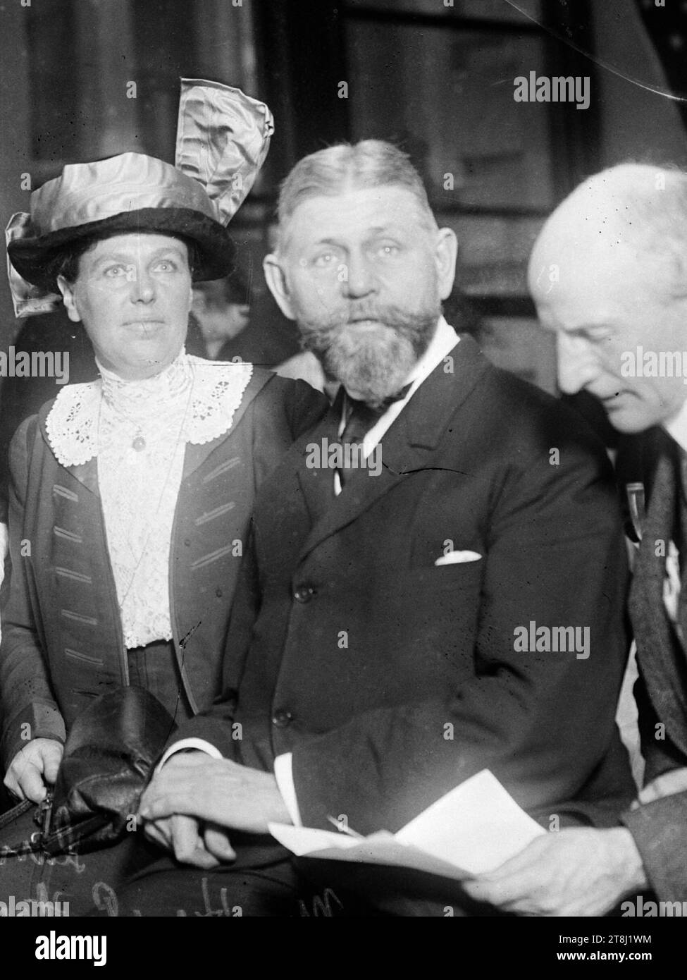 George Kunz, George Frederick Kunz (1856 – 1932) minéralogiste et collectionneur de minéraux américain. Banque D'Images