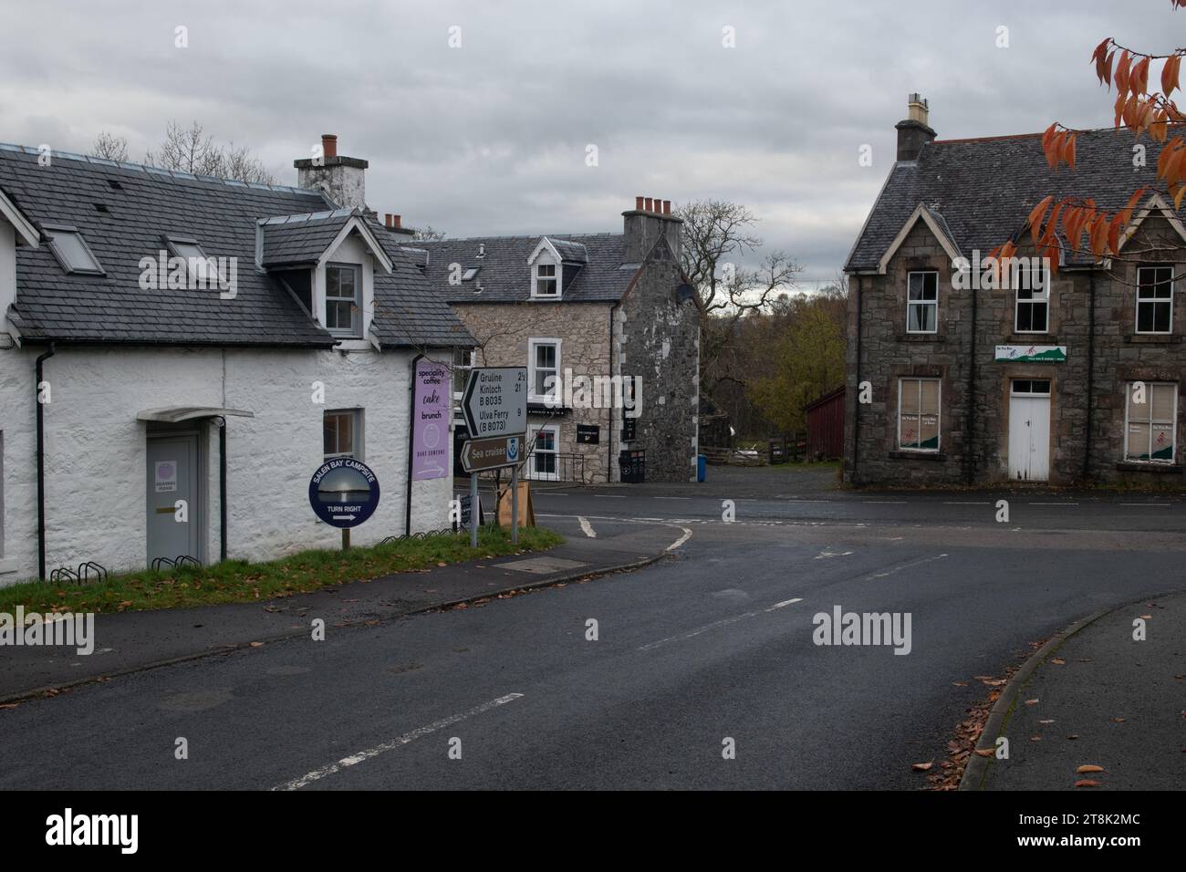 Salen, Isle of Mull, Scotland Banque D'Images
