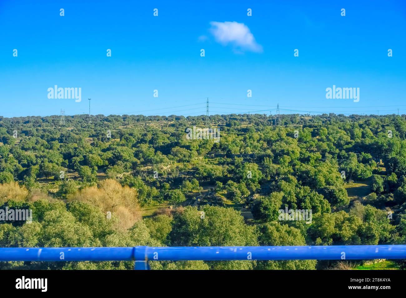 Beauté des zones rurales ou du paysage en Espagne Banque D'Images