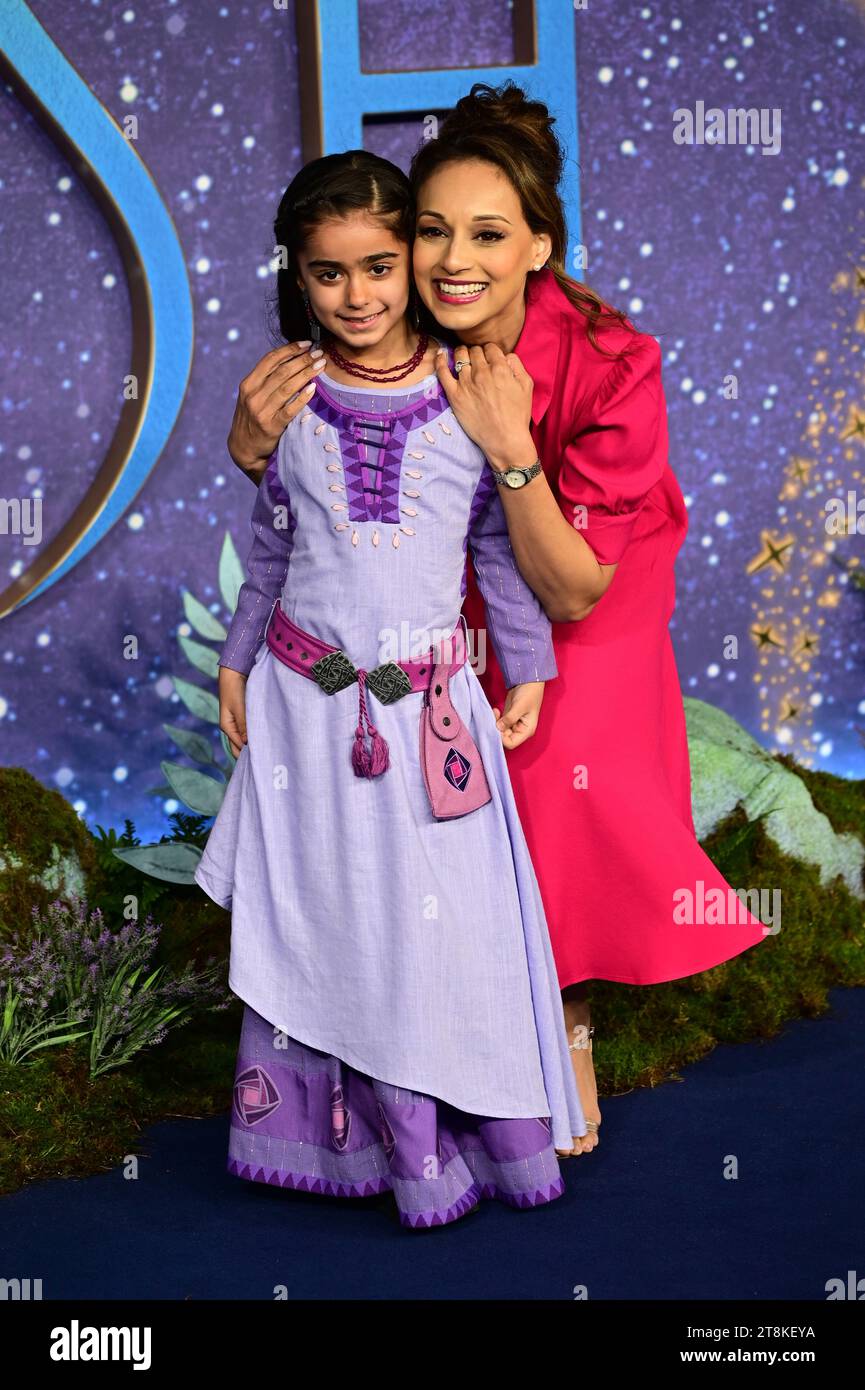 Londres, Royaume-Uni. 20 novembre 2023. Seema Jaswal assiste à la première Disney -'WISH' UK à l'ODEON Luxe Leicester Square. Crédit : Voir Li/Picture Capital/Alamy Live News Banque D'Images