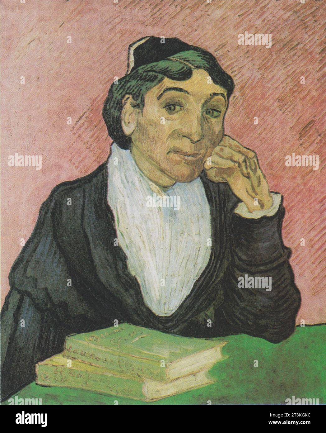 Van Gogh - l'Arlesienne (Madame Ginoux)2. Banque D'Images
