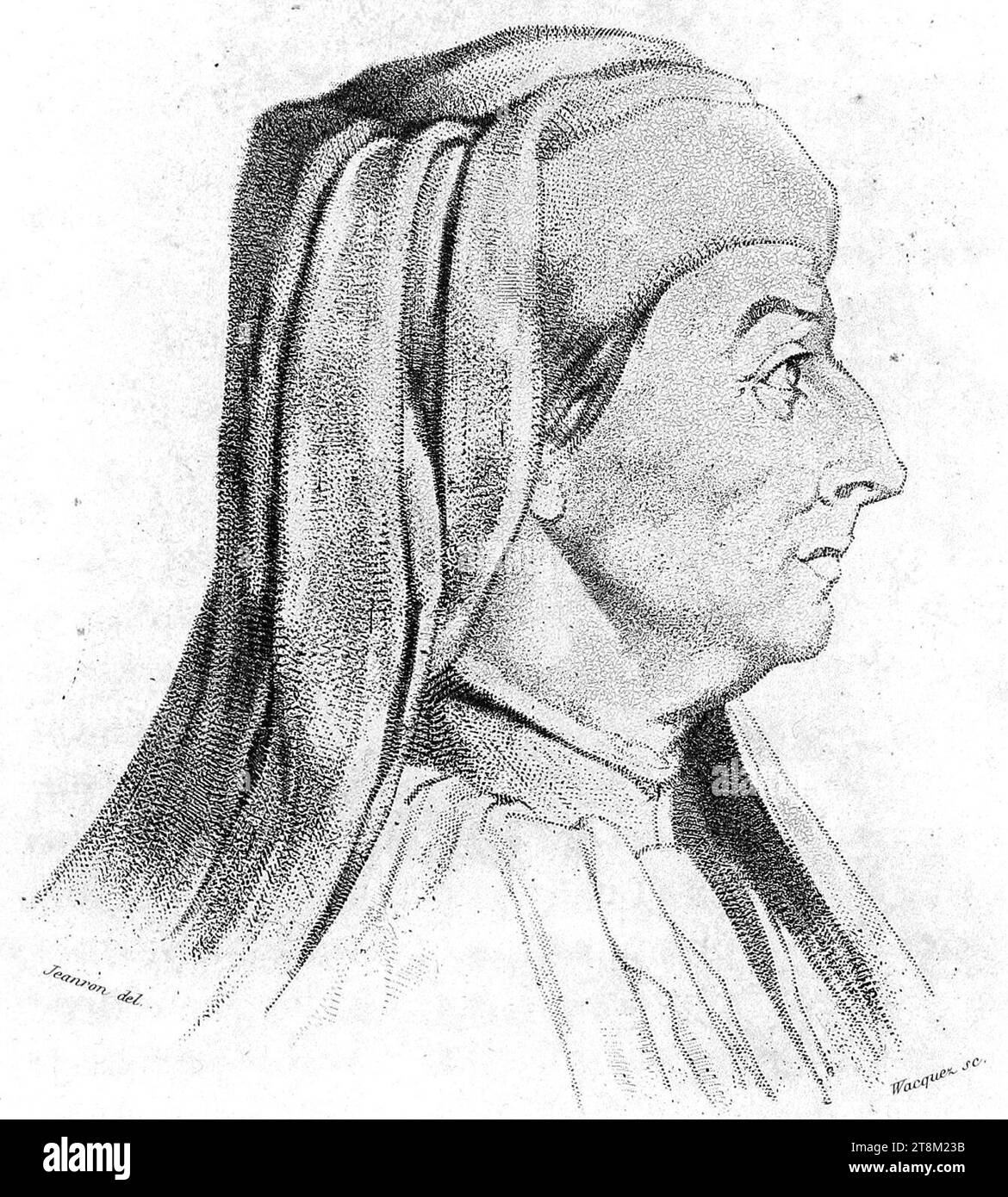 Vasari - vies des peintres - t1 t2, 1841 (filippo brunelleschi). Banque D'Images