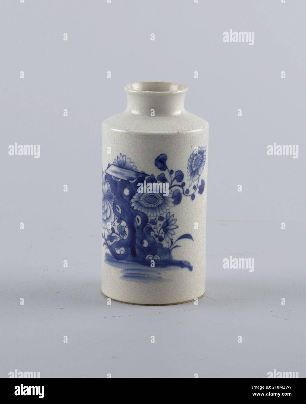 Vase (Chine), 1736–95 Banque D'Images