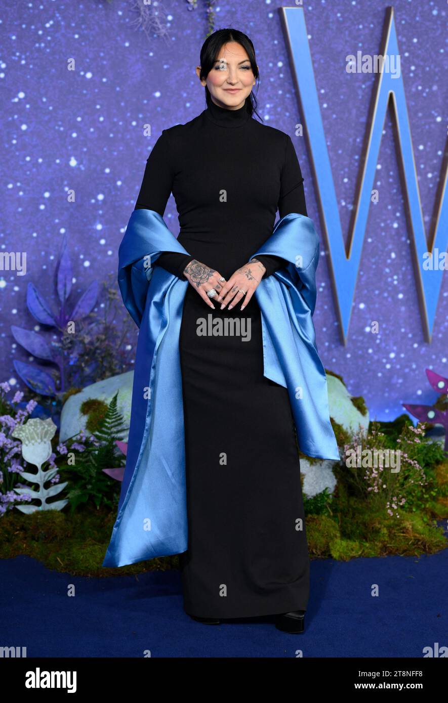 Londres, Royaume-Uni. 20 novembre 2023. Julia Michaels à la première de Wish, Londres, Royaume-Uni, le 20 novembre 2023. Photo Stuart Hardy/ABACAPRESS.COM crédit : Abaca Press/Alamy Live News Banque D'Images